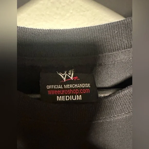 VINTAGE 2004 Euro WWE HHH TRIPLE H T SHIRT BLOOD SWEAT PAIN Size Men’s Medium - Picture 6 of 6